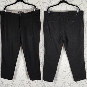 Betabrand Black 100% Cotton French Terry Sweatpant Trousers